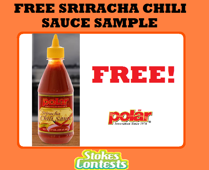 Image FREE Sriracha Chili Sauce Sample