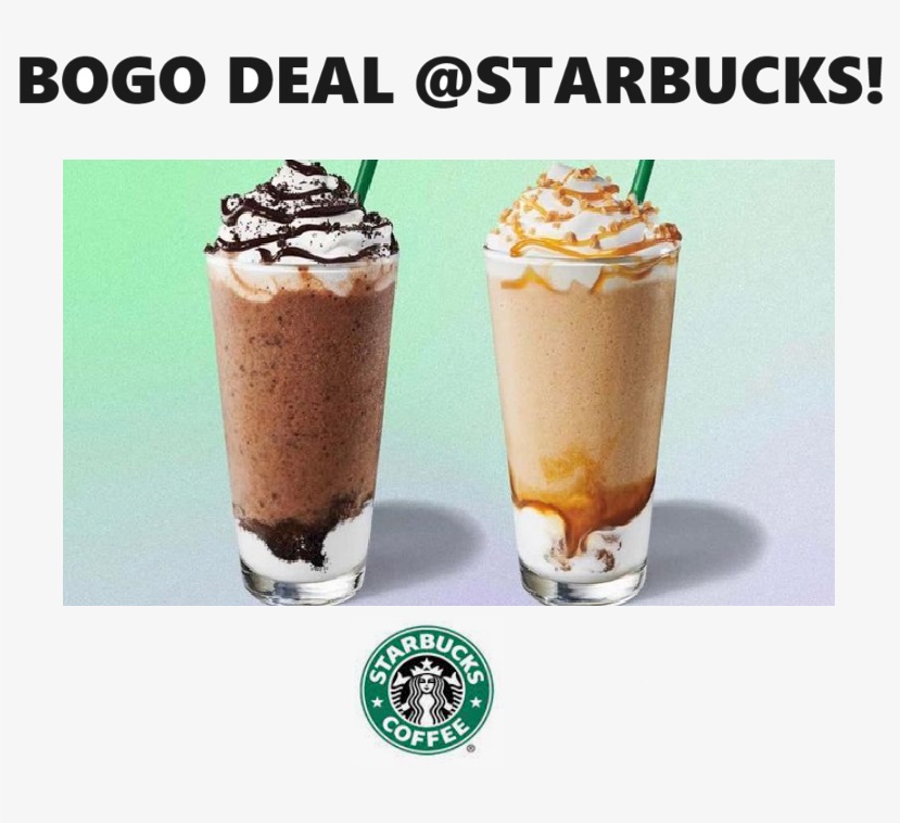 Image BOGO FREE Drinks at Starbucks 