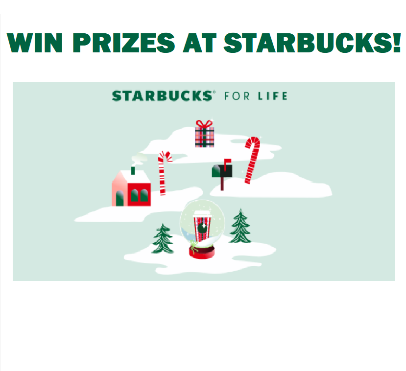 Image Win Prizes at Starbucks