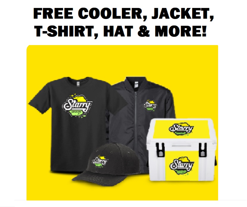 Image FREE Starry Cooler, Jacket, T-Shirt, Hat & MORE!