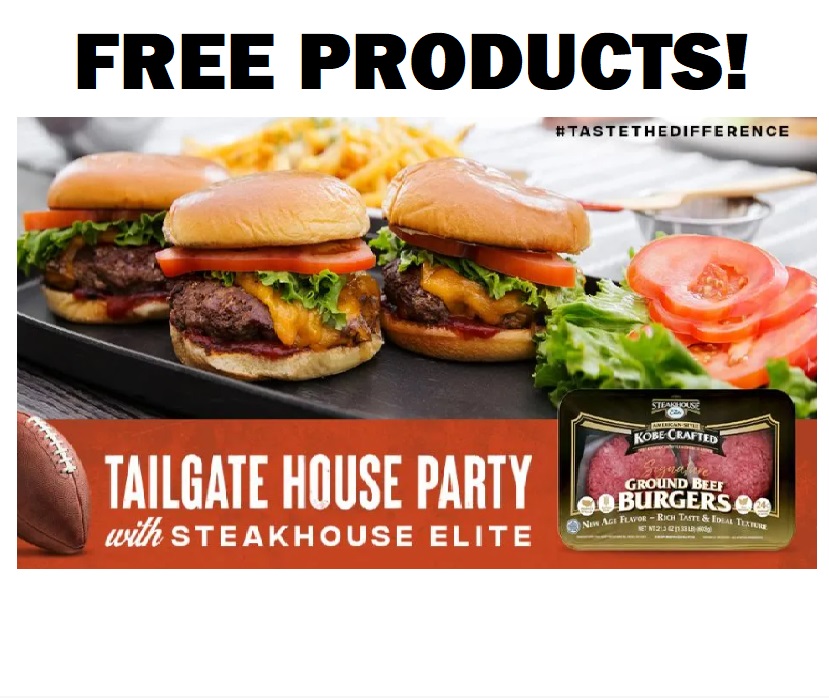 Image FREE Steakhouse Elite Blend Ground Beef Burgers