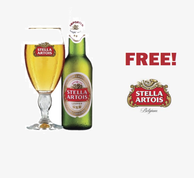 Image FREE Stella Artois Pint