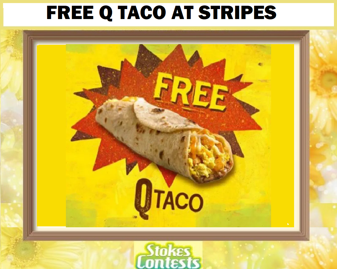 Image FREE Q Taco @ Stripes Convenience Stores TODAY ONLY!