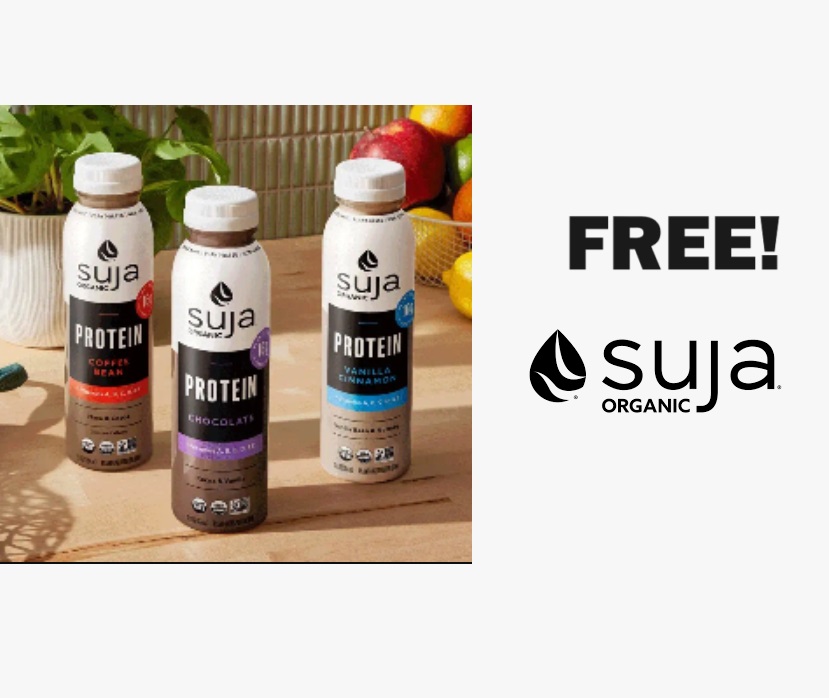 Image FREE Suja Organic Protein Shake! (after rebate)