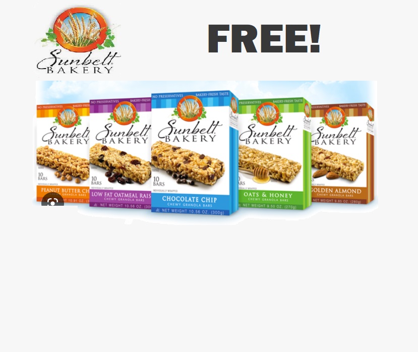 Image 2 FREE Sunbelt Granola Bars