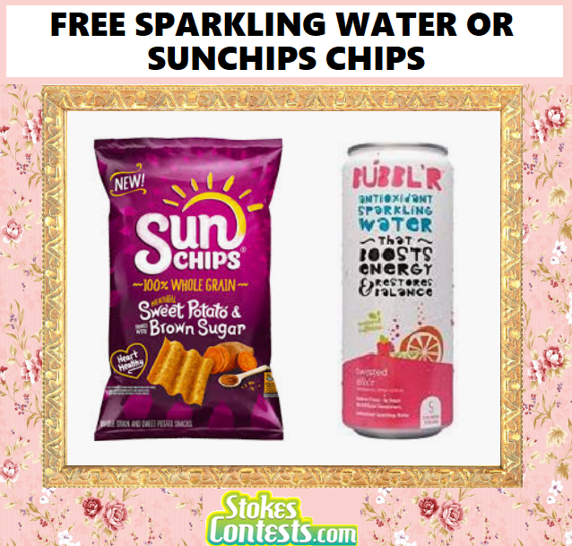 Image FREE Sparkling Water or Sunchips Chips