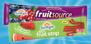 Image FREE SunRype Fruit Strip or Fruitsource Bars