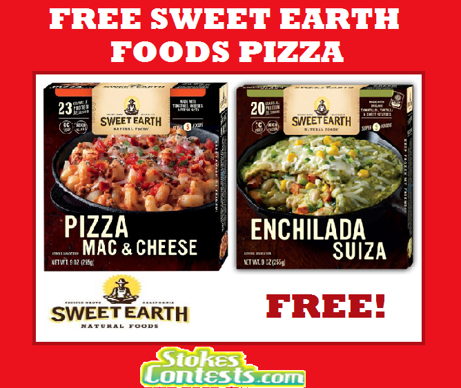 Image FREE Sweet Earth Foods Pizza