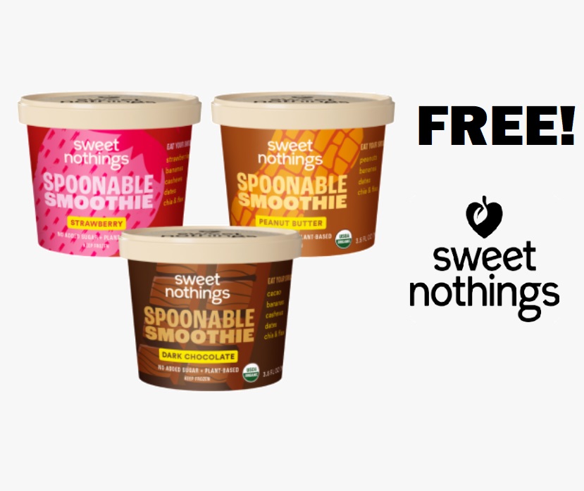 Image FREE Sweet Nothings Spoonable Smoothies