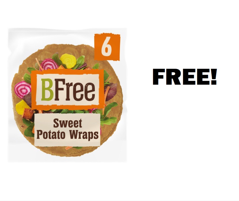 Image FREE Sweet Potato Wraps, High-Protein Wrap, or Multi-Grain Wraps