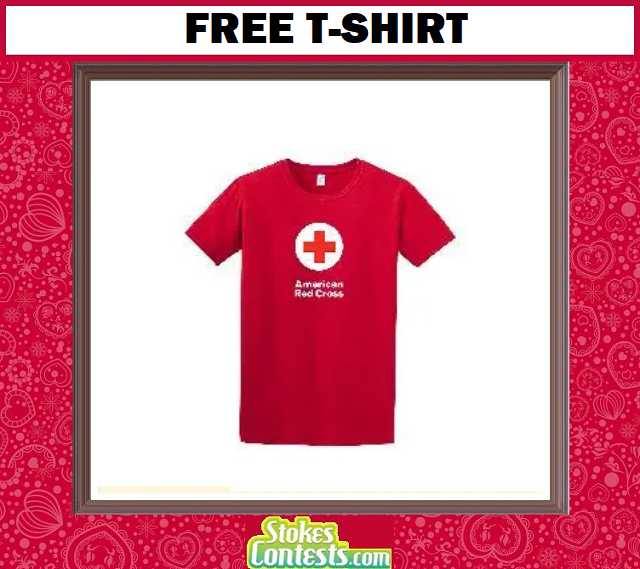 Image FREE T-Shirt from American Red Cross