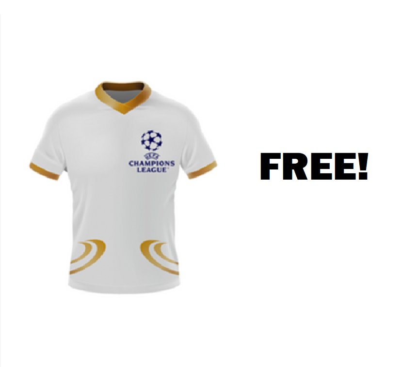 Image FREE UEFA Champions League Shirt