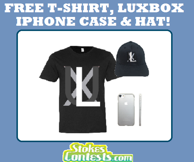 Image FREE TShirt, FREE LuxBox iPhone Case & FREE Hat!