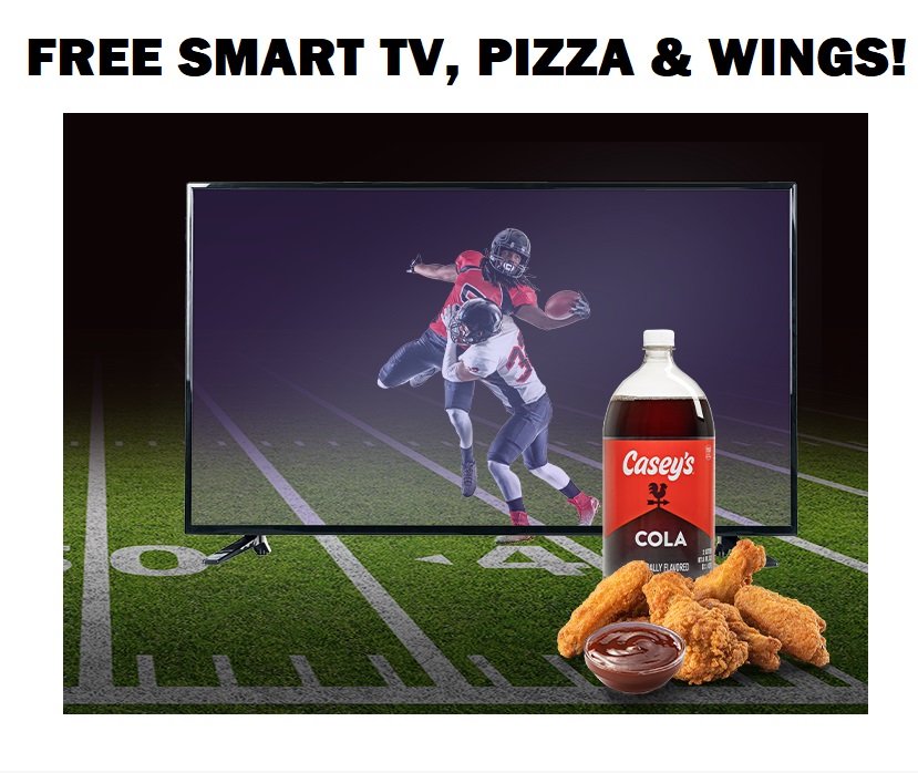 Image FREE 4K Smart TV, Pizza & Wings