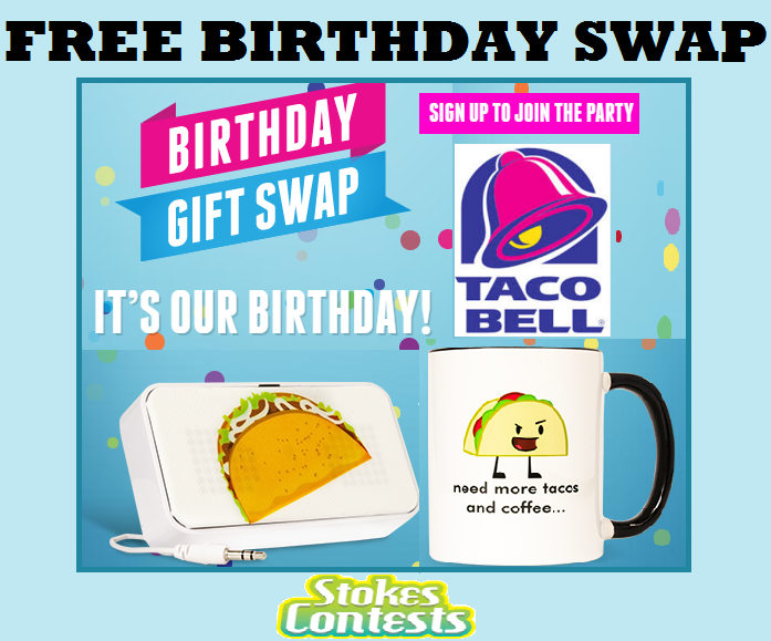 Image FREE Taco Bell Swag on March 21