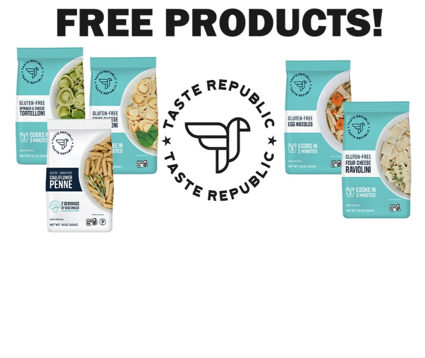Image 2 FREE Taste Republic Family Size Bags Of Gluten-Free Pasta