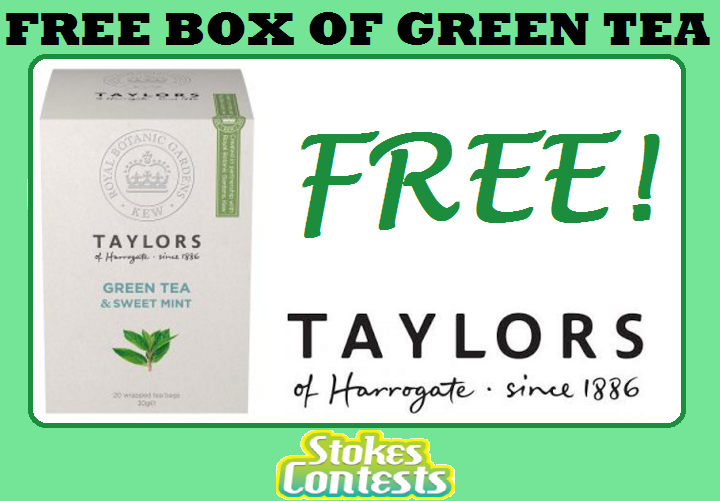 Image FREE Box of Green Tea