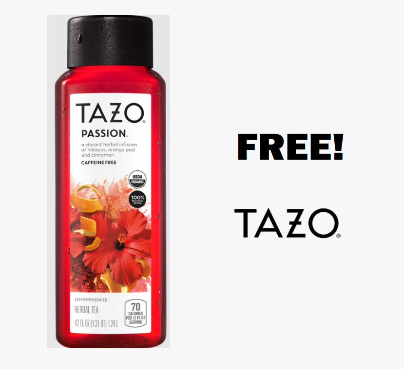 Image FREE Bottle of TAZO Tea
