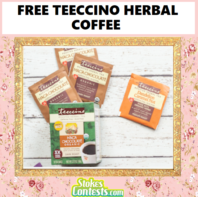 Image FREE Teeccino Herbal Coffees 