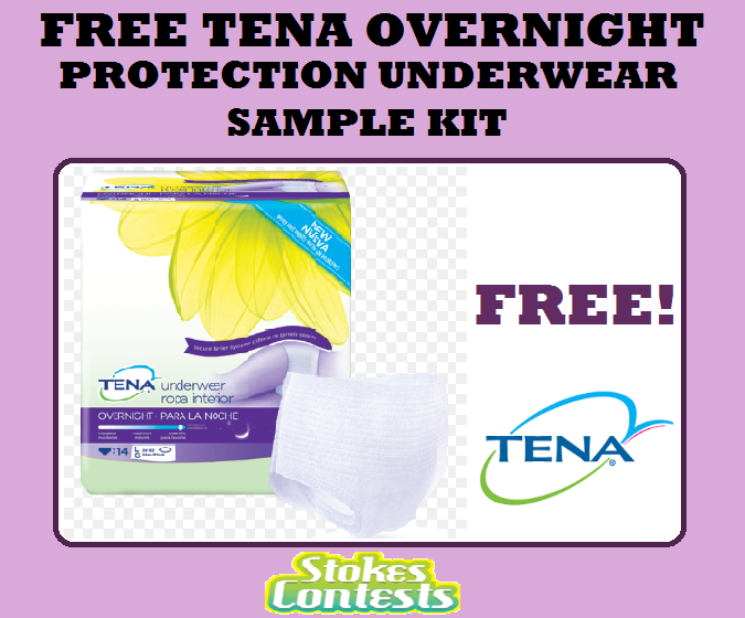 Image FREE TENA Protection UnderWear Sample Kit