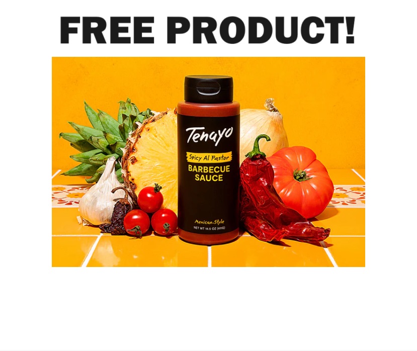 Image FREE Bottle of Tenayo Spicy Al Pastor BBQ Sauce! (after rebate)