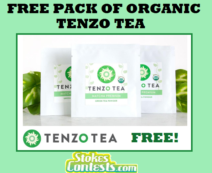 Image FREE Pack of Organic Tenzo Tea