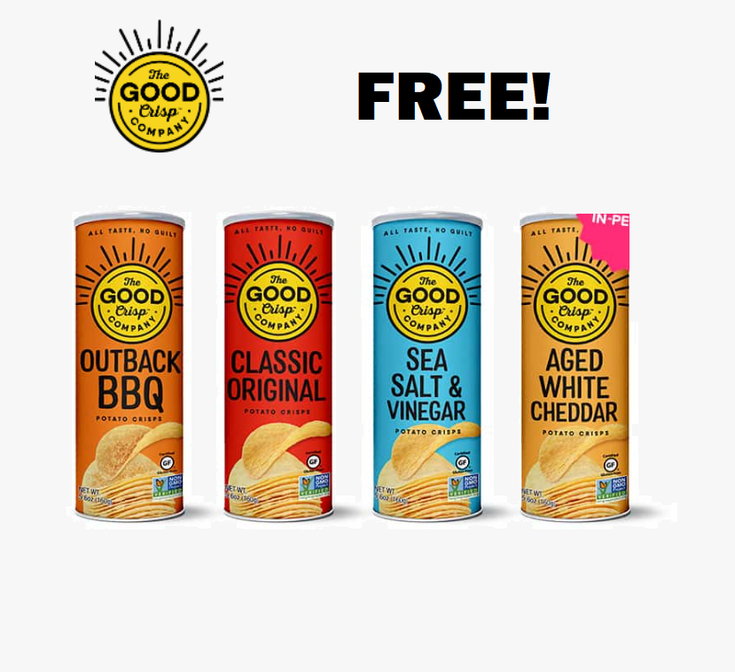 Image FREE Drawstring Backpack & FREE The Good Crisp Company Potato Crisps