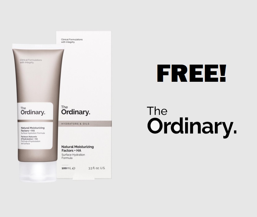 Image FREE The Ordinary Mini Natural Moisturizing Factors & Hyaluronic Acid