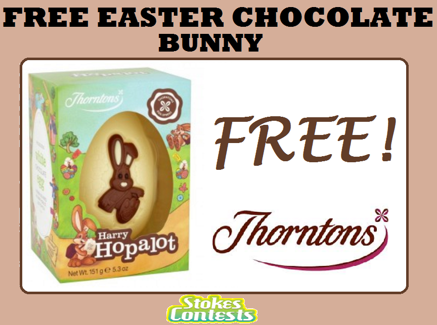 Image FREE Thorntons Easter Chocolate Bunny