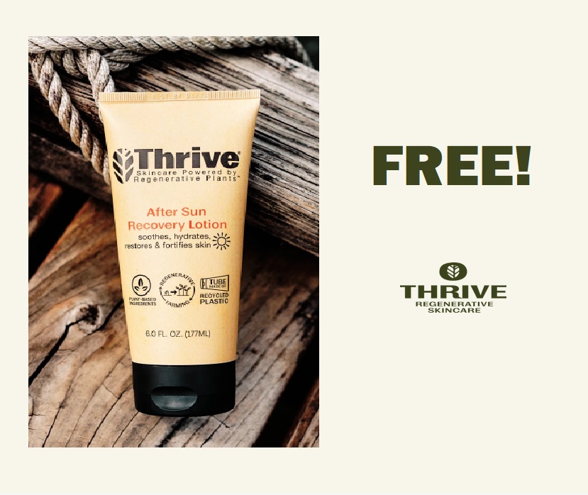 Image FREE Thrive After Sun Lotion 