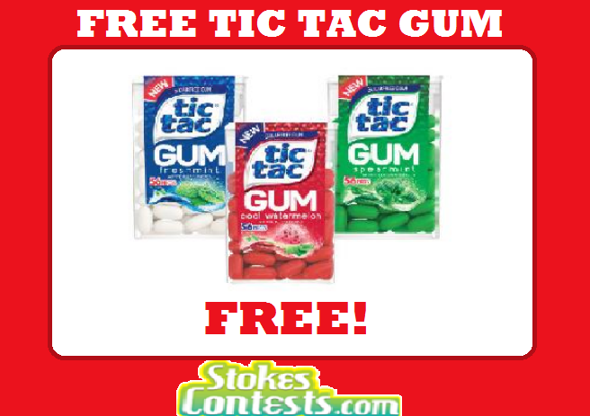 Image FREE Tic Tac Gum