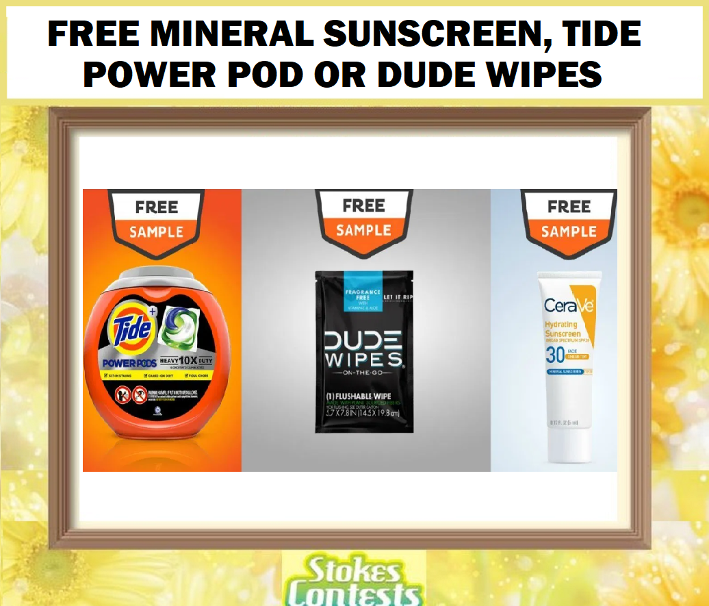 1_Tide_Power_Pod_Dude_Wipe_Or_Cerave_Mineral_Sunscre