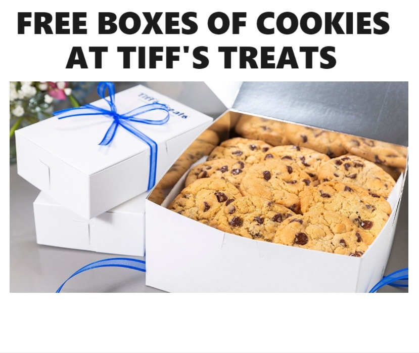 Image FREE BOX of Cookies at Tiff’s Treats 