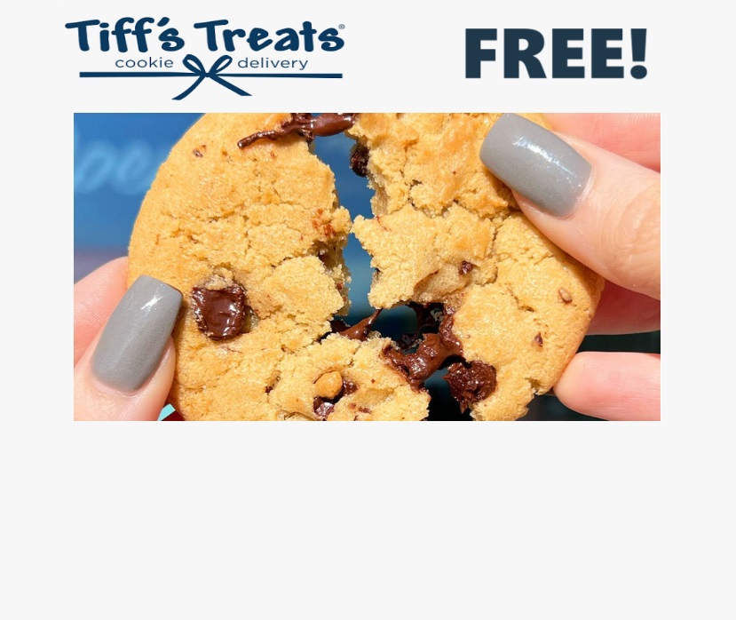 Image FREE Chocolate Chip Cookie at Tiff’s Treats