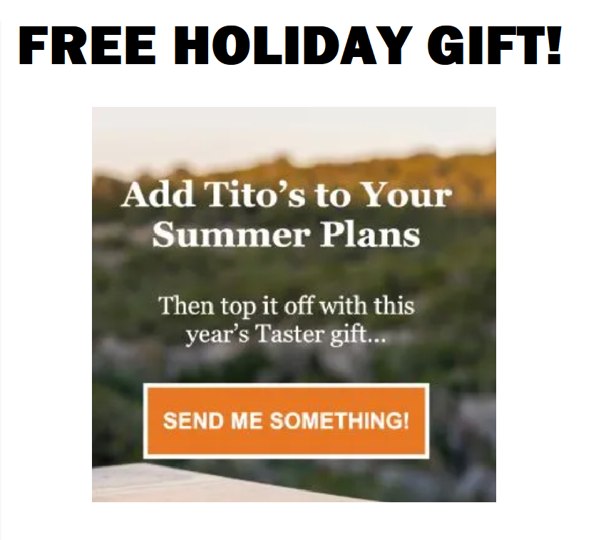 Image FREE Holiday Gift From Tito’s