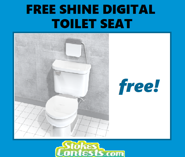 Image FREE Shine Digital Toilet Seat