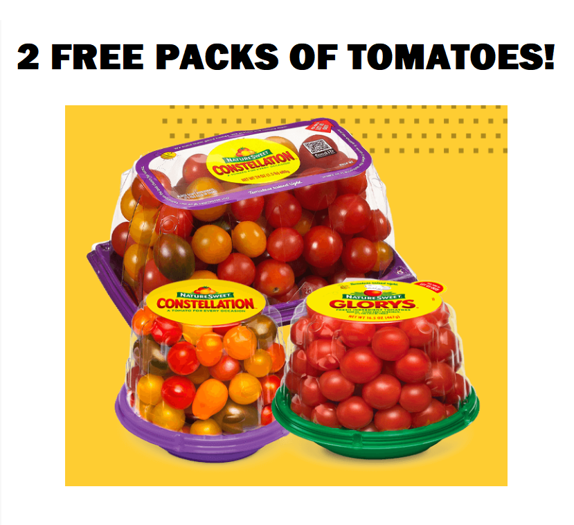 Image 2 FREE Packs of NatureSweet Tomatoes
