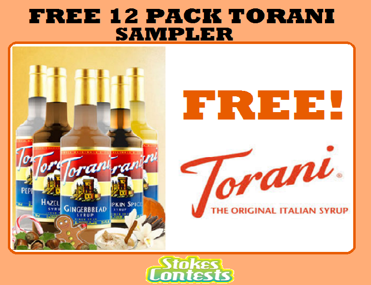 Image FREE 12-pack Torani Sampler