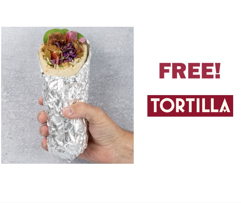Image FREE Burrito at Tortilla