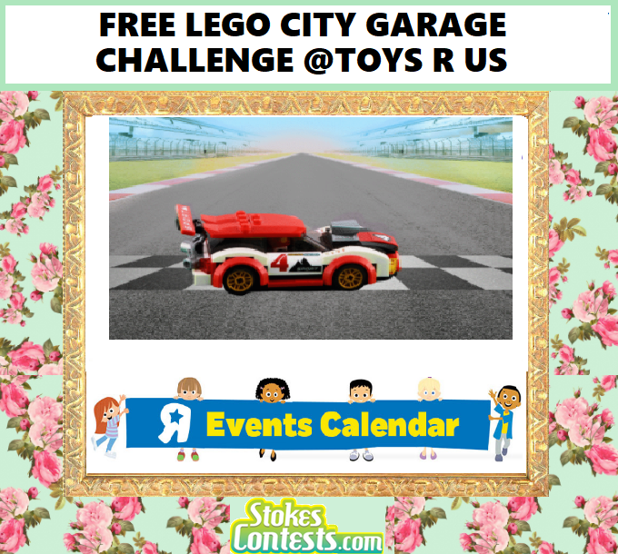 Image FREE LEGO City Garage Challenge @Toys R Us