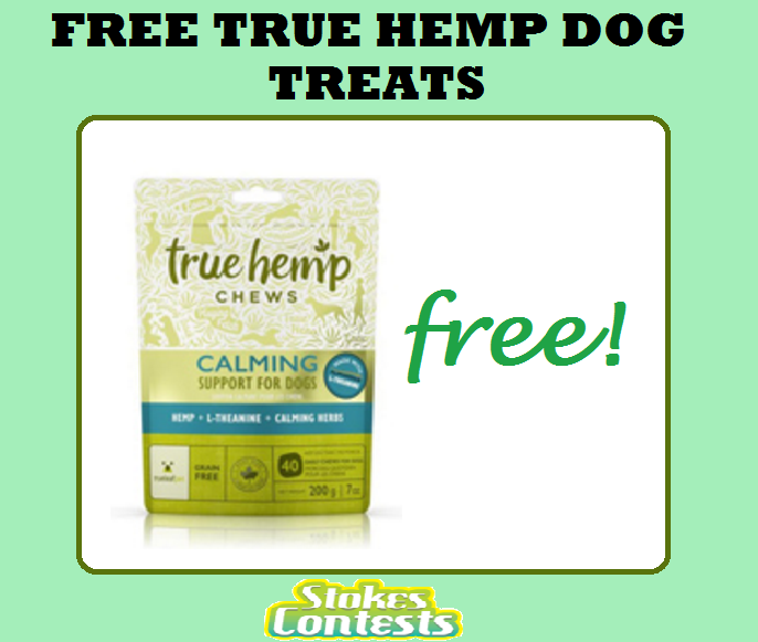 Image FREE True Hemp Dog Treats