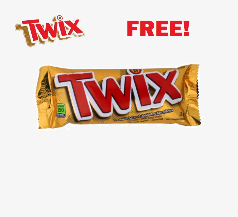 Image FREE Twix Chocolate Bar