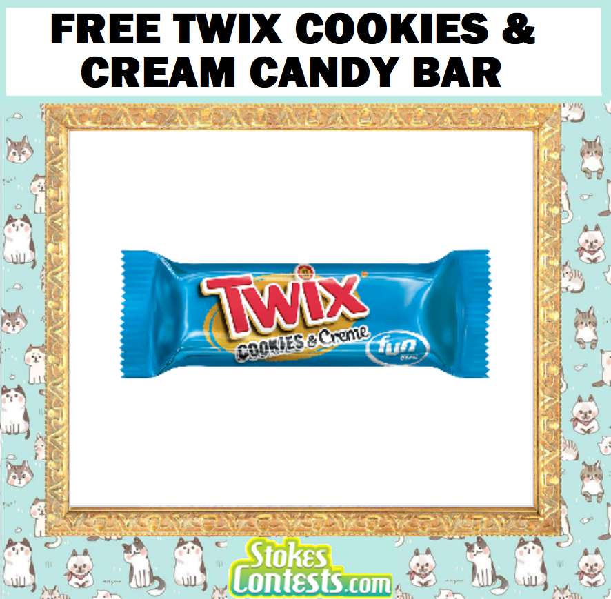 Image FREE Twix Cookies & Cream Candy Bar