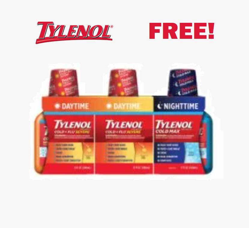 Image FREE Full-Size Tylenol Cold Product