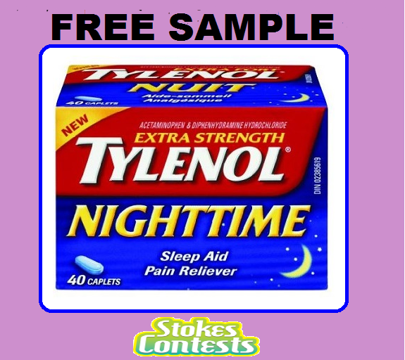 Image FREE Tylenol Nighttime Sample