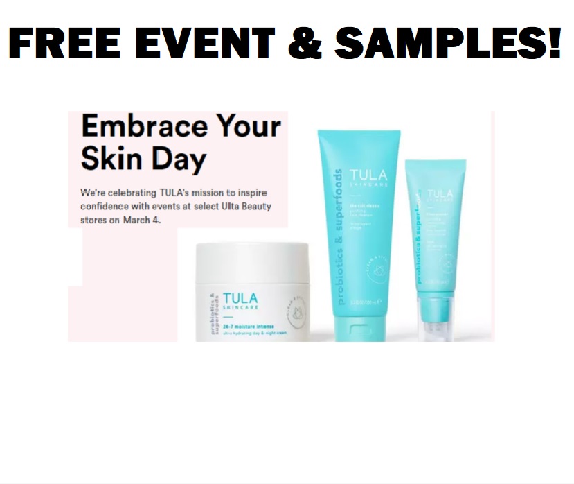 Image FREE Embrace Your Skin Day Event & FREE Samples at ULTA Stores