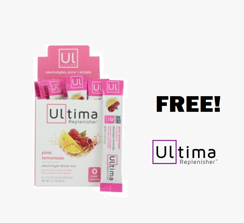 Image FREE Ultima Replenisher 10 Count Stickpack BOX
