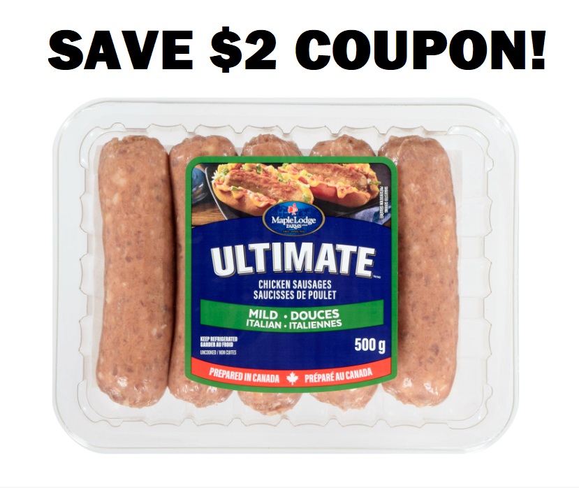 Image Save $2 On Ultimate Chicken Sausages