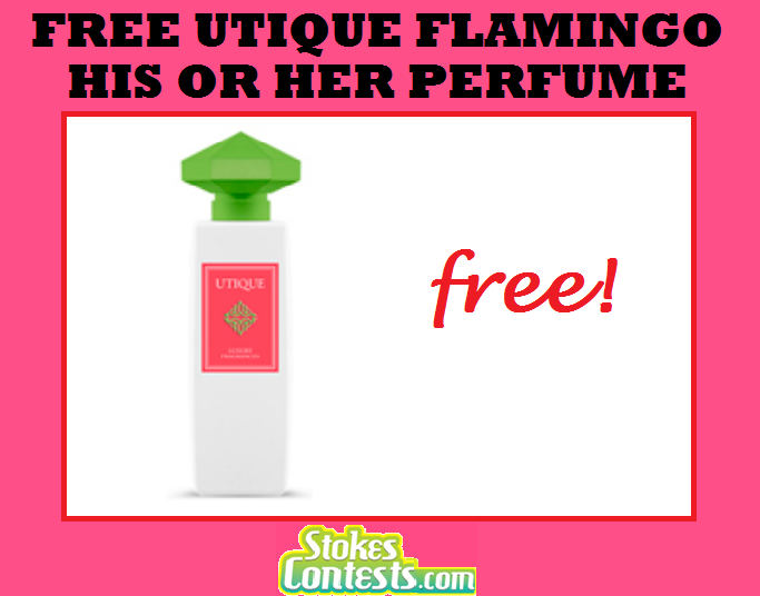 Image FREE Utique Flamingo His or Her Perfume