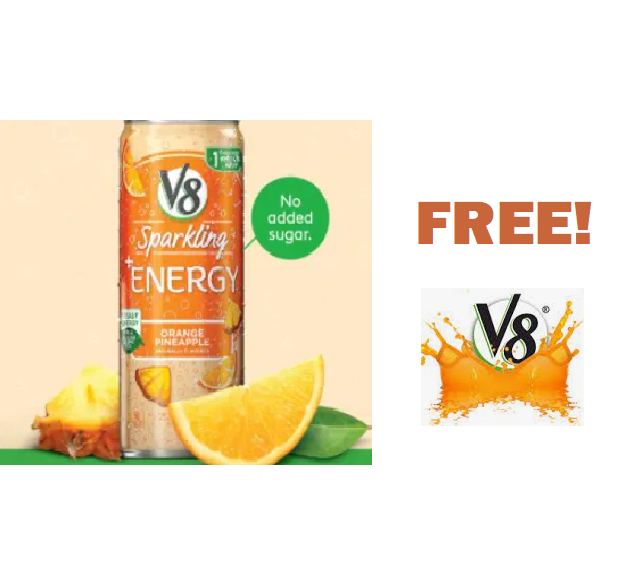 Image FREE V8 Plus Energy Sparkling Drink